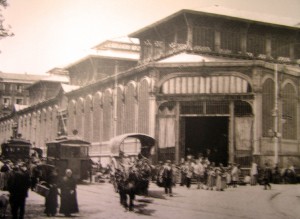 Mercado de San Miguel en 1910